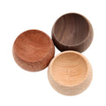 Portable Mini Round Wooden Essential Oil Diffuser Tumbler