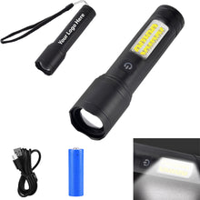 Flashlight With Side Light