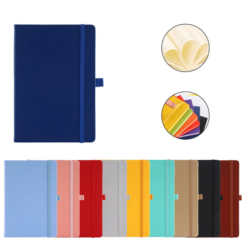 A5 PU Leather Soft Cover Notebook With Elastic Strap