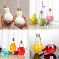 14 OZ Light Bulb Shaped Glass Bottle