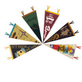 Custom Camp Felt Triangle Flag