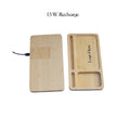 15W Wood Phone Wireless Charging Station