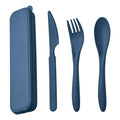 Portable Wheat Straw Cutlery Set