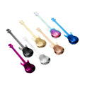 Guitar Shaped Steel Spoon