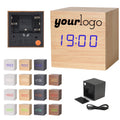 Wooden Voice-Controlled Silent Electronic Clock