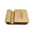 Wooden Cell Phone Base Solid Wood Cell Phone Stand