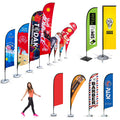 Feather Flag With Pole Kit