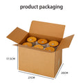 16OZ Can Shaped Drinking Glasses W/ Bamboo Lid & Glass Straw