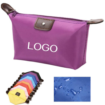 Foldable Waterproof Nylon Cosmetic Bag Wash Bag