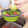 Kitchen Foldable Silicone Dish Strainer