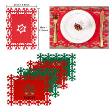 Christmas Snowflake Placemats