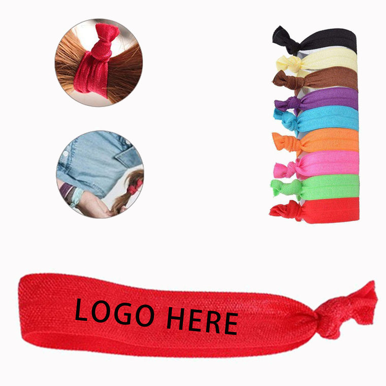 Colorful Elastic Knotted Hair Band