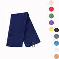 Tri-Fold Microfiber Golf Towel with Clip