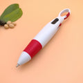 4 In 1 Shuttle Retractable Ballpoint With Buckle Keychain