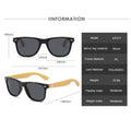 Long Keeper Polarized Bamboo Sunglasses
