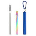 Stainless Steel Telescopic Straw Set