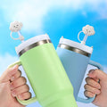 Cup And Straw Cap