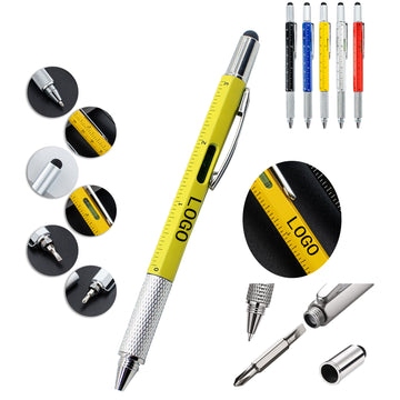 Multi Functional Six In One Tool With Pen