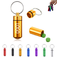 Small Portable Pill Case With Keychain