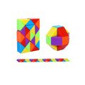 Stress-Relief Mini Rainbow Twist Puzzle Cube
