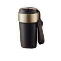 16.9 Oz Dual-Lid Car Thermos With Lanyard – Insulated & Leak-Proof
