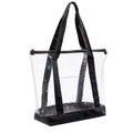 Clear Security Zipper Tote Bag