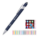 2-In-1 Metal Stylus Retractable Ballpoint Pen