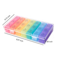 21 Compartments 7-Day Pill Organizer Box