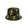 Flat Top Bucket Hat With Short Brim