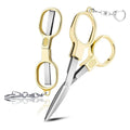 Mini Folding Scissors With Keychain