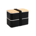 Wooden Double Layer Lunch Box