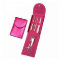Leather Stainless Steel Nail Clipper Set