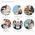 Compact Hard-Shell Insulated Lunch Box