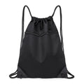 Drawstring Backpack with Front Zipper Pocket