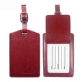 Artificial Leather Luggage Tag For Suitcase Travel Bag