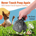 Medium Large Dog Pooper Scooper With Container