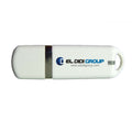 Glacier Plastic Usb Flash Drives With Cap