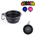 Collapsible Silicone Pet Bowl w/Carabiner