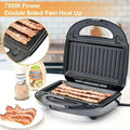 Breakfast Maker For Waffles, Sandwiches And Toast