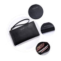 Long Zipper Wallet With Wrist Strap
