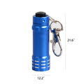 Mini Aluminum Led Flashlight With Keychain
