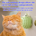 Cat Licking Catnip Ball Toy