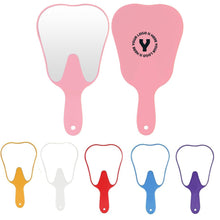Mini Tooth Shaped Handheld Mirror