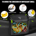 Car Trash Can With Lid