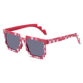 Mosaic Pixel Funny Sunglasses