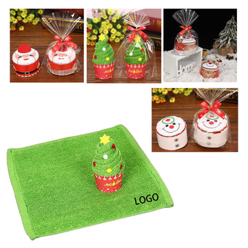 Square Christmas Towel