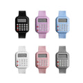 2 In 1 Portable Calculator Watch Unisex Digital Wristwatch