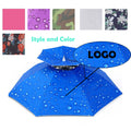 Double-Layer Head-Mounted Umbrella