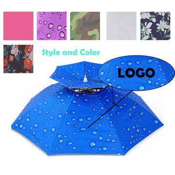 Double-Layer Head-Mounted Umbrella