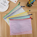 Mesh Waterproof Zipper File Pouch